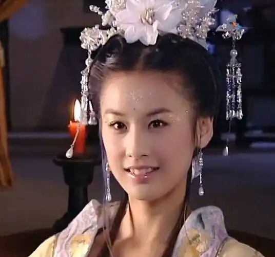 黄圣依出道时的清纯照片,美得让人心动