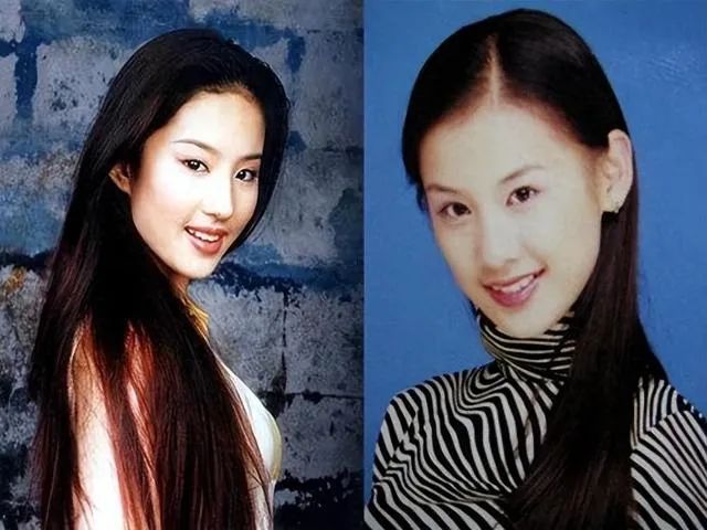 黄圣依出道时的清纯照片,美得让人心动